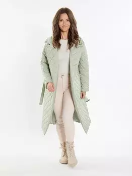 Стеганое пальто Usha, зеленый