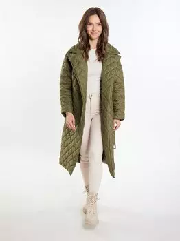 Стеганое пальто Usha, зеленый