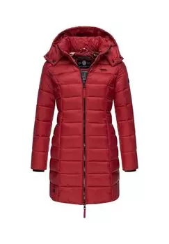 Стеганое пальто Вечерняя звезда MARIKOO, цвет Blood Red