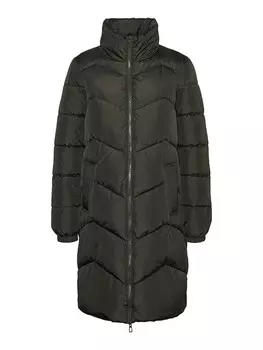 Стеганое пальто Vero Moda Steppmantel, черный