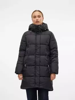 Стеганое пальто Vero Moda Steppmantel Nova, черный