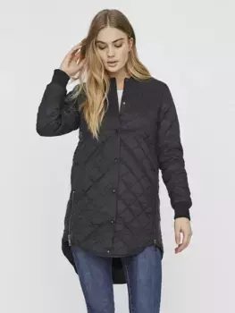 Стеганое пальто Vero Moda "VMHAYLE", черный