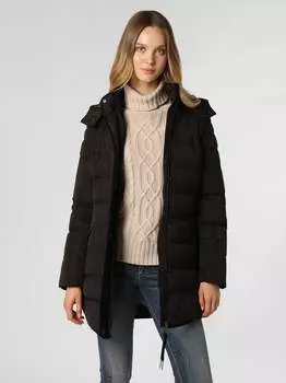 Стеганое пальто Vg, черный