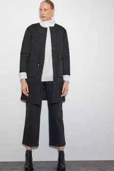 Стеганое пальто Zaira Monsoon, черный