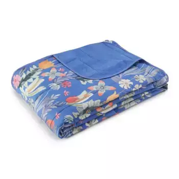 Стеганое Покрывало "Энергия" 260X260 Bassetti, синий