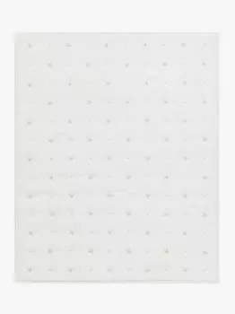 Стеганое покрывало John Lewis Cotton Star, белое