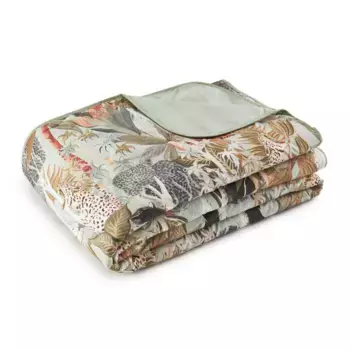 Стеганое Покрывало "В Джунглях" 260X260 Bassetti, зеленый