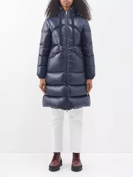 Стеганое пуховик selenga Moncler, синий