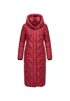 Стеганое вафельное пальто NAVAHOO, цвет Dark Red