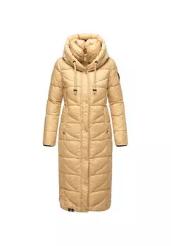 Стеганое вафельное пальто NAVAHOO, песочный
