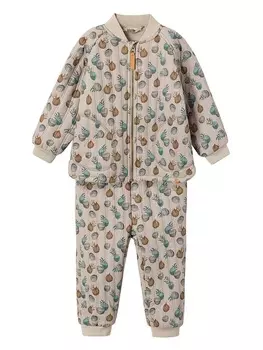 Стеганя куртка Lil Atelier, бежевый