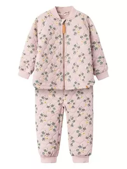 Стеганя куртка Lil Atelier, розовый