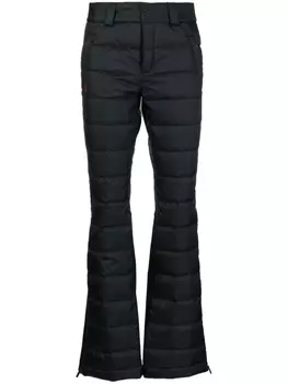 Стеганые расклешенные брюки Talia Perfect Moment, черный