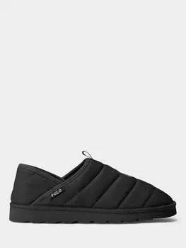 Стеганые тапочки эверетта Ralph Lauren, цвет Black White