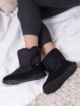 стеганые тапочки Iso Flex, черные