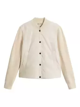 Стеганый бомбер WOOLRICH, нейтральный