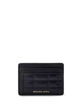 Стеганый держатель карт Michael Kors, черный