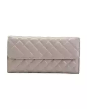 Стеганый дорожный ювелирный клатч с изображением Льва Brouk And Co, серый