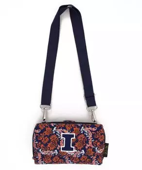 Стеганый хлопковый кошелек через плечо Eagles Wings Illinois Fighting Illini