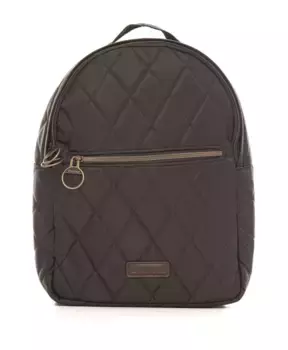 Стеганый холщовый рюкзак Barbour, зеленый