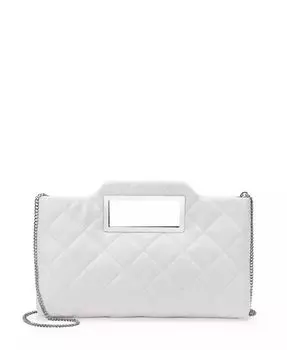 Стеганый клатч Juditth с ручкой I.N.C. International Concepts, белый
