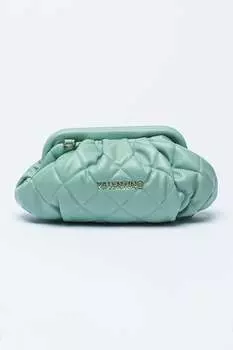 Стеганый клатч Ocarina Valentino Bags, зеленый