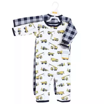 Стеганый комбинезон премиум-класса для мальчиков Hudson Baby Infant Boy, конструкция Hudson Baby
