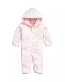 Стеганый комбинезон унисекс с капюшоном Polo Ralph Lauren – для малышей, розовый