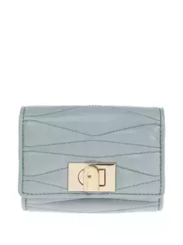 Стеганый кошелек с застежкой 1927 года Furla, синий