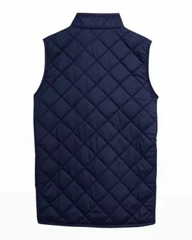 Стеганый молодежный жилет Essex для мальчиков, размер XXS-XL Peter Millar