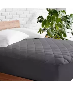 Стеганый наматрасник Bare Home, серый