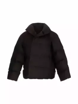 Стеганый оверсайз пуховик Balenciaga, черный