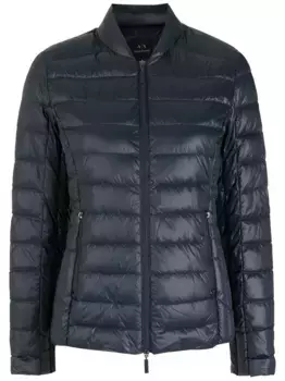 Стеганый пуховик Armani Exchange, синий