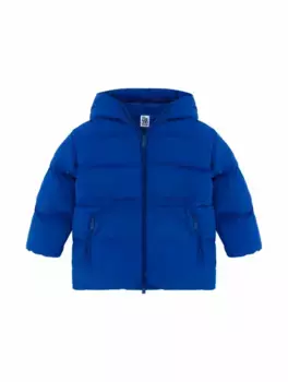 Стеганый пуховик B cloud Bacon, тёмно-синий