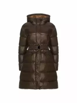 Стеганый пуховик Bellevue Moncler, зелёный