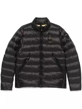 Стеганый пуховик Blauer, черный