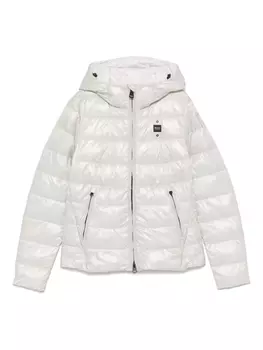 Стеганый пуховик Blauer, серый