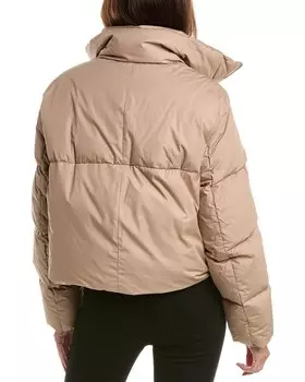 Стеганый пуховик Canada Goose Garnet, бежевый