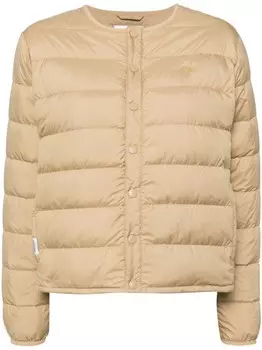 Стеганый пуховик CHOCOOLATE, коричневый