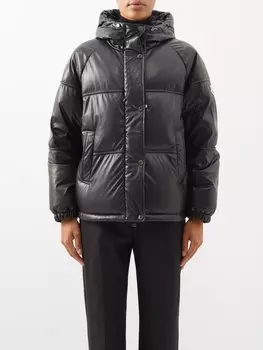 Стеганый пуховик clarabridge Moncler, черный