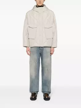 Стеганый пуховик FIVE CM, бежевый