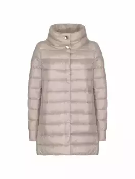 Стеганый пуховик Herno, бежевый