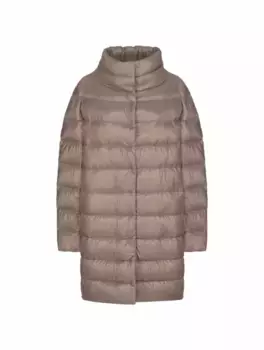 Стеганый пуховик Herno, бежевый