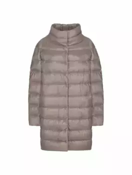 Стеганый пуховик Herno, серый