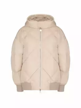 Стеганый пуховик Ienki Ienki, бежевый