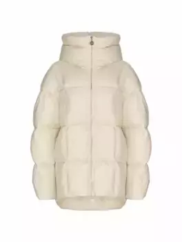 Стеганый пуховик Ienki Ienki, бежевый