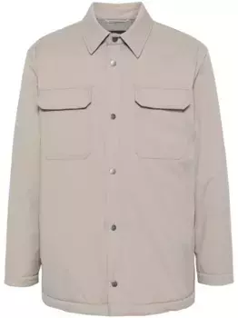 Стеганый пуховик Kiton, нейтральный