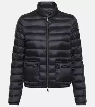 Стеганый пуховик lans Moncler, черный