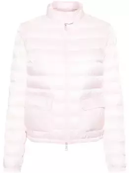 Стеганый пуховик Lans MONCLER, розовый