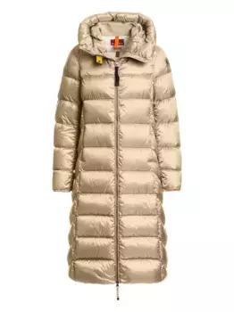 Стеганый пуховик Leah с капюшоном Parajumpers, нейтральный